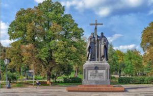 Памятник Кириллу и Мефодию