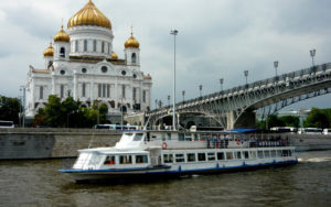 Золотой маршрут по Москве реке от Киевского вокзала